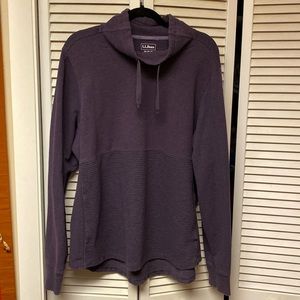 LLBean Cozy Mixed Knit Pullover